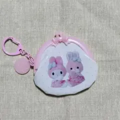 吉德レトロぬいぐるみ×サンリオ　シークレットがまぐちキーホルダー　マイメロディ