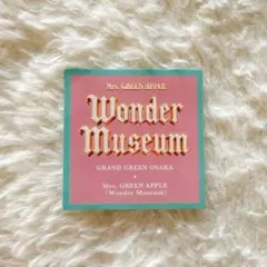 Mrs. GREEN APPLE Wonder Museum ステッカー