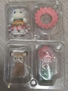 シルバニアファミリー　赤ちゃん妖精の森のなかまたち　メイベル、ロゼ