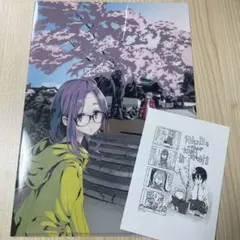 新品 ゆるキャン△ A4クリアファイル 各務原なでしこ　桜　メロンブックス特典