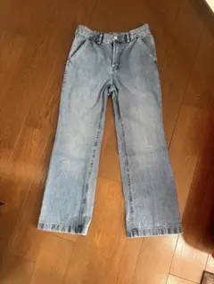 GU メンズ　デニムパンツ　ライトブルー　Mサイズ