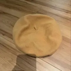 フリース ベレー帽 ベージュ