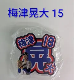 中日ドラゴンズ 梅津晃大　バッジ