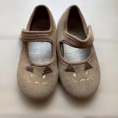 après les cours キッズシューズ 16.0cm 猫デザイン