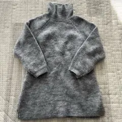 ZARAkids ザラキッズ ソフト　ニットワンピース　100 98 グレー