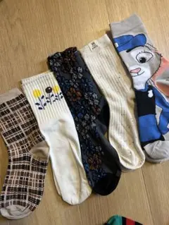 新品　レディース　22〜25 ソックス　靴下　5足セット　値下げバラ売り不可