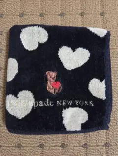 お値下げ Kate Spade New York ハート柄ハンカチ