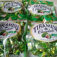 ユウカ★ティラミスチョコレート 抹茶 50gx4