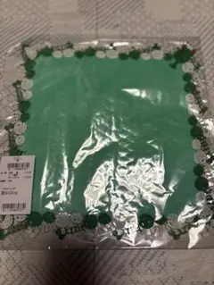 未使用品 近沢レース タオルハンカチ クリームソーダ