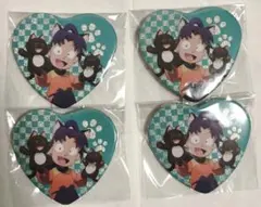 忍たま乱太郎　ハート缶バッジ　きり丸