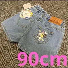 新品☆LITTC Sanrio デニムショートパンツ 90cmのサムネイル