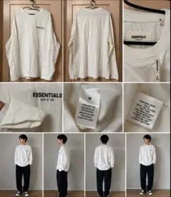 【Fear of God Essentials 】ロングTシャツ ホワイト M
