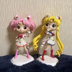 セーラームーン　フィギュア　qposket 2体セット