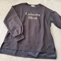 レディース ロゴ入りトレーナー