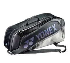 新作バドミントンラケットバック　ブラック