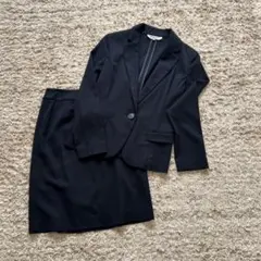 セレモニースーツ 上下セット Sサイズ ネイビー　フォーマル ジャケットスカート