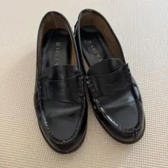 ハルタ　HARUTA 黒ローファー25.0EE 本革