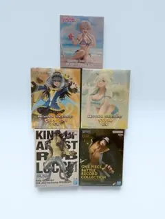 新作プライズ 美少女・ワンピース フィギュア 5点まとめ売り 麻雀ファイトガール