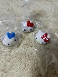 ハローキティ喜怒哀楽ファッションリングコレクション3点