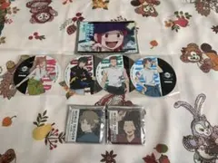 ワールドトリガー アニメイトカフェ コースター・ブロマイド・缶バッジセット