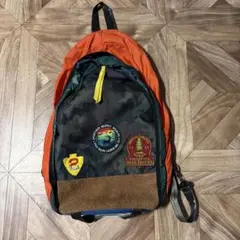 希少！ラルフローレン グレートアウトドア クロスボディバックパック迷彩パッチ付き