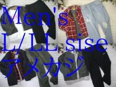 ん*り様 21-6716　メンズ服　まとめ売り　アメカジ　49着　L/LLサイズ