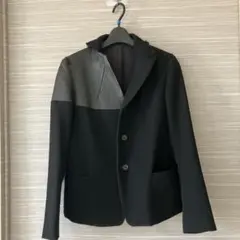 2002年秋冬物　Yohji Yamamoto テーラードジャケット ブラックのサムネイル