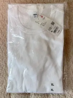 【新品】 ユニクロ UNIQLO ソフトリブクルーネックT XL