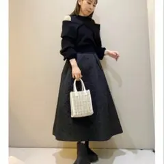 リリーブラウン◇2WAYスモールトートバッグ ツイード ミニショルダー