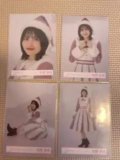 櫻坂46 的野美青 2024年 クリスマスサンタ衣装 生写真 コンプ - メルカリ