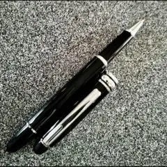 高級マイスターシルバー 163 ローラーボール　キャップ式ボールペン　17