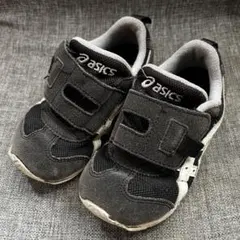 asics スクスク ブラック　16.5cm