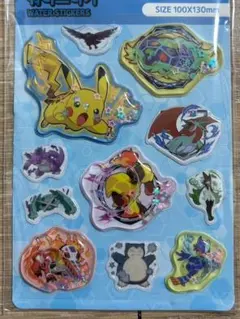 ポケモン ウォーターステッカー 100x130mm