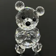 極美品 スワロフスキー クマ ベア 置物 フィギュリン クリスタル 廃盤希少のサムネイル