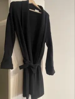 Calvin Klein ブラックロングカーディガン