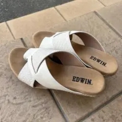 EDWIN ホワイト サンダル Mのサムネイル