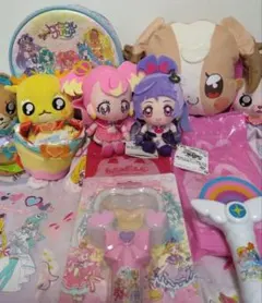 プリキュア セット ぬいぐるみ バッグ ペンライト ハッピーセット パジャマ 他