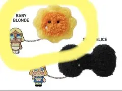 CRYBABY crying again ぬいぐるみバッジBABY BLONDE