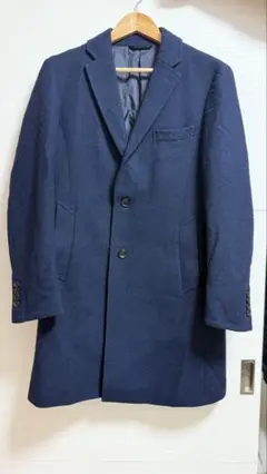 ネイビー テーラードジャケット BISHU JAPAN FABRIC