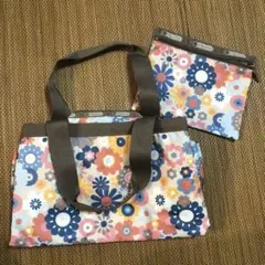 値下げしました！　LESPORTSAC　レスポートサック　レスポ　ボストンバッグ