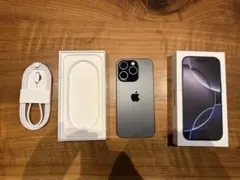 【美品】 iPhone 16 Pro ブラックチタニウム 128GB