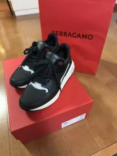 FERRAGAMO ブラック Cosma ローカットスニーカーのサムネイル