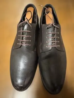 アシックス Runwalk ブラウン レザービジネスシューズのサムネイル