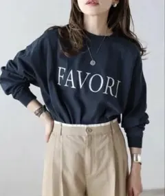 残1【新品・タグ付】FAVORIピグメントロンT/BONJOUR SAGAN