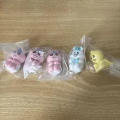 BANDAI まちぼうけ フィギュア5体セット　んぽちゃむ きみまろ おぱんちゅ