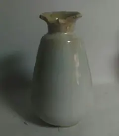 花瓶　一輪挿し　楽洛　花瓶　徳利　陶器製　ア17-4