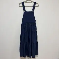 continuer de NICE CLAUP サロペット　ティアード　デニムのサムネイル