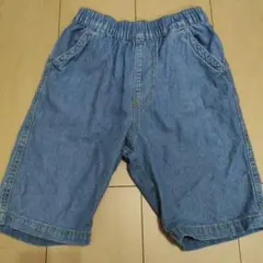 デニム半ズボン 130サイズ