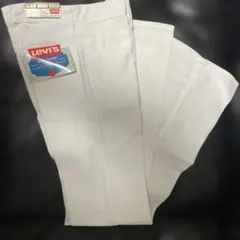 Levi's スタプレ STA-PREST ホワイト60s BIGE