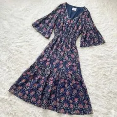 Kay me ケイミー あいミシエル マリリンワンピース 花柄 カシュクール
